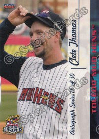 2011 Toledo Mud Hens Clete Thomas