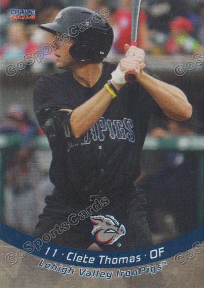 2014 Lehigh Valley IronPigs Clete Thomas