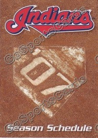 2007 Cleveland Indians Early Bird Pocket Schedule