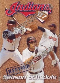 2007 Cleveland Indians Revised Pocket Schedule