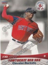 2011 Pawtucket Red Sox Clevelan Santeliz