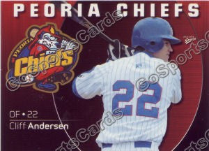 2009 Peoria Chiefs Cliff Anderson
