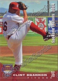2004 Spokane Indians Clint Brannon
