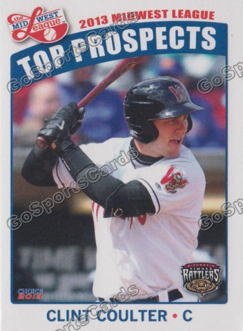 2013 MidWest League Top Prospect Clint Coulter