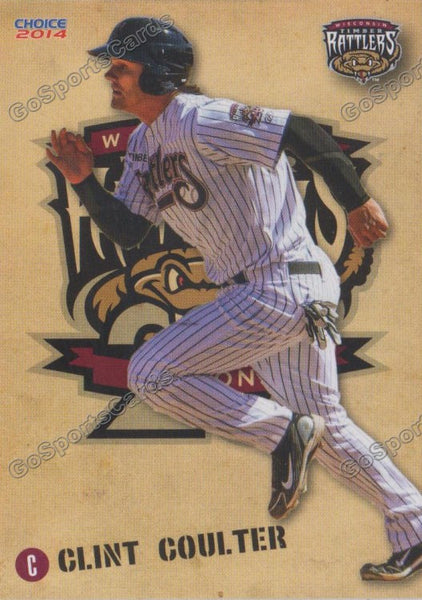 2014 Wisconsin Timber Rattlers Clint Coulter