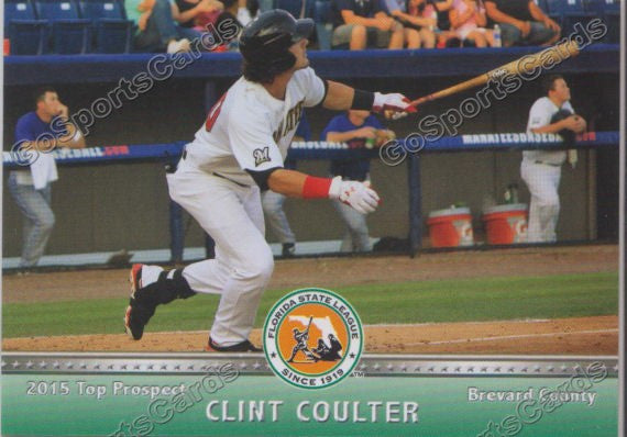 2015 Florida State League Top Prospect Clint Coulter