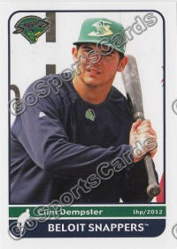 2012 Beloit Snappers Clint Dempster