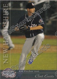2012 New Hampshire Fisher Cats Clint Everts
