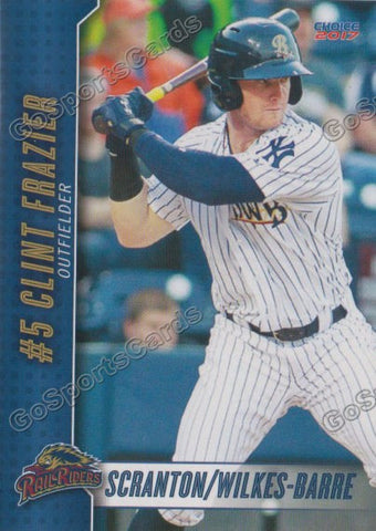 2017 Scranton Wilkes Barre RailRiders Clint Frazier