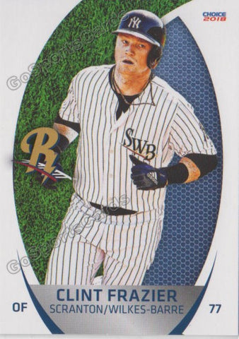 2018 Scranton Wilkes Barre RailRiders Clint Frazier