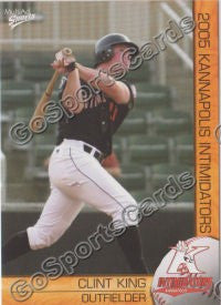 2005 Kannapolis Intimidators Clint King