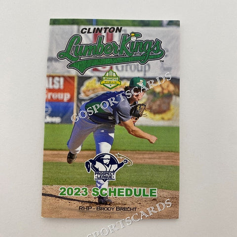 2023 Clinton LumberKings Pocket Schedule