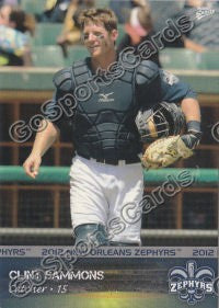 2012 New Orleans Zephyrs Clint Sammons