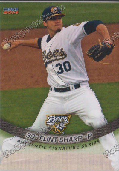2014 Burlington Bees Clint Sharp