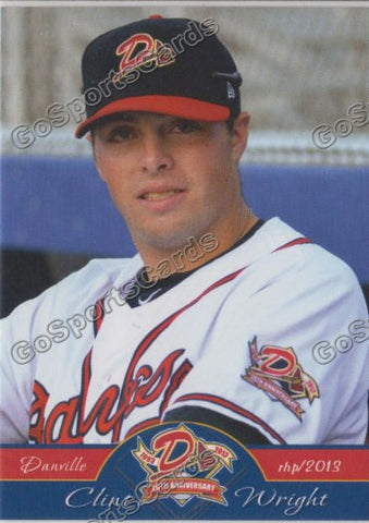 2013 Danville Braves Clint Wright