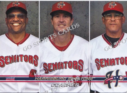 2022 Harrisburg Senators Micah Franklin Justin Lord Oscar Salazar