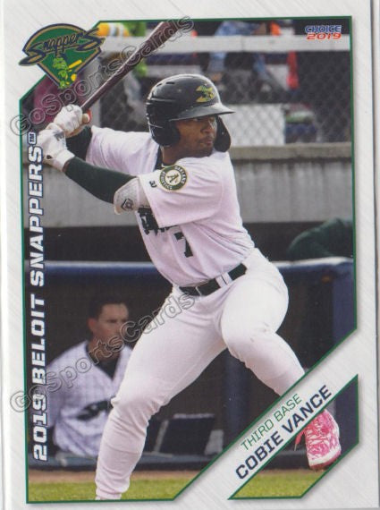 2019 Beloit Snappers Cobie Vance