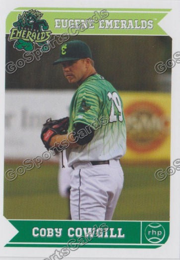 2013 Eugene Emeralds Coby Cowgill