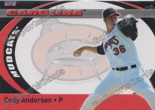 2013 Carolina MudCats Cody Anderson
