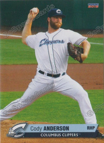 2015 Columbus Clippers Cody Anderson