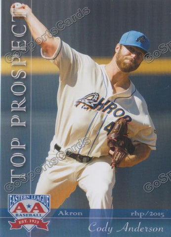 2015 Eastern League Top Prospect Cody Anderson