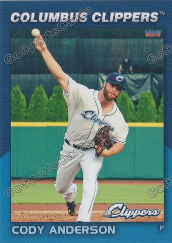 2016 Columbus Clippers Cody Anderson