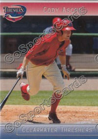 2012 Clearwater Threshers Cody Asche