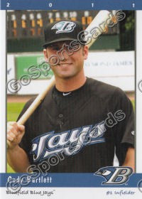 2011 Bluefield Blue Jays Cody Bartlett
