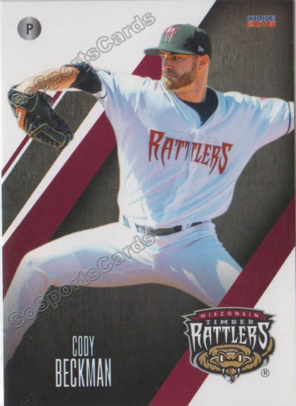 2018 Wisconsin Timber Rattlers Cody Beckman