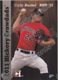2011 Hickory Crawdads Cody Buckel