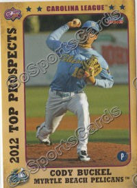 2012 Carolina League Top Prospects Cody Buckel