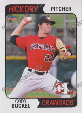 2015 Hickory Crawdads Cody Buckel