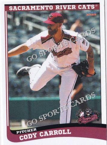 2022 Sacramento River Cats Cody Carroll