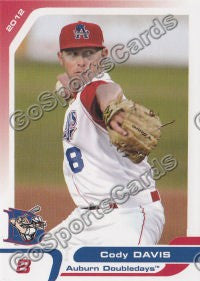 2012 Auburn Doubledays Cody Davis