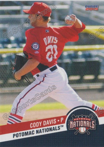2015 Potomac Nationals Cody Davis