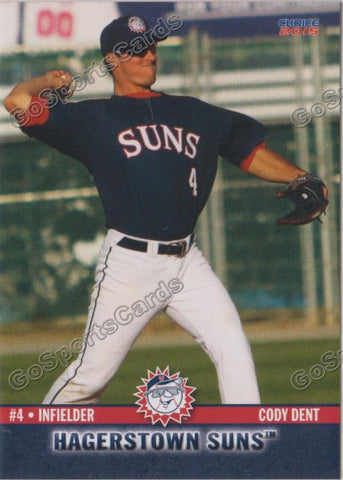 2015 Hagerstown Suns Cody Dent