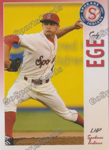 2013 Spokane Indians Cody Ege