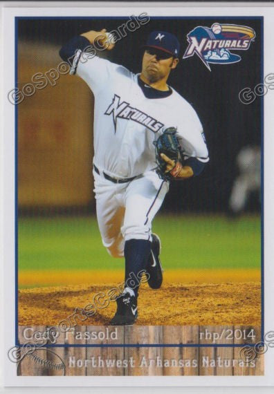 2014 Northwest Arkansas Naturals Cody Fassold