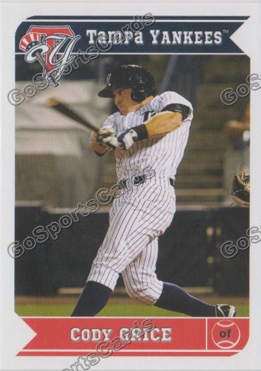 2013 Tampa Yankees Cody Grice