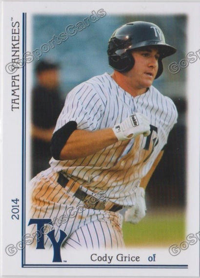 2014 Tampa Yankees Cody Grice