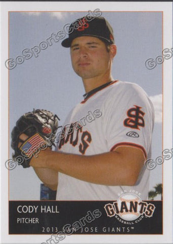 2013 San Jose Giants Cody Hall