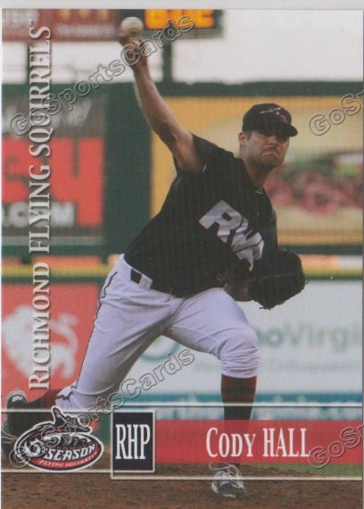 2014 Richmond Flying Squirrels Cody Hall