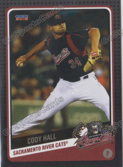 2015 Sacramento River Cats Cody Hall