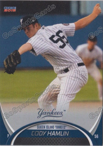 2015 Staten Island Yankees Cody Hamlin