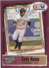 2011 Wisconsin Timber Rattlers DAV Cody Hawn