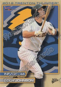 2012 Trenton Thunder Cody Johnson