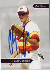 Cody Johnson 2006 Just Minors Just Rookies #JR-21 (Autograph)