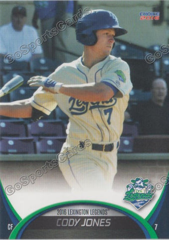 2016 Lexington Legends Cody Jones