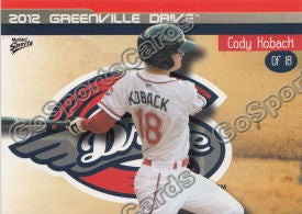 2012 Greenville Drive Cody Koback