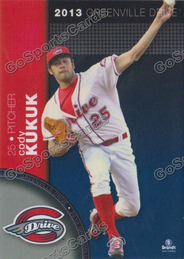 2013 Greenville Drive Cody Kukuk